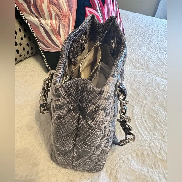 NWT Kate Spade Gorgeous quilted Small Maryanne Gold Coast Snakeskin Bag - Picture 9 of 10